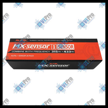 Autel MX-Sensor 1-Sensor Bulk Box (20-Pack) with Rubber Press-in Valve Stems