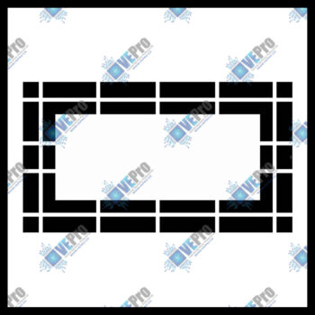 Porsche AVM Calibration Pattern for Autel ADAS System