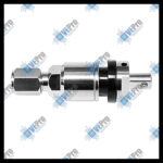 CV-003 Chrome Metal Press-in Valve Stem for Autel 1-Sensor - 2-Year Warranty