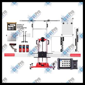 CV ADAS LDW Standard Package (CVALDW20T) – Static Calibration for Light, Medium, and Heavy-Duty Vehicles with MaxiSYS 909CV Tablet
