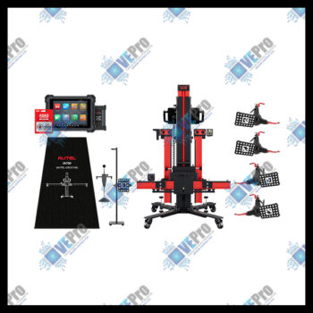Autel IA700 ADAS Calibration Frame with Robotic Crossbar & MaxiSYS MS909 Tablet Package
