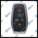 Autel Universal 5-Button IKEY – Programmable Smart Key (Lock, Unlock, Air Suspension, Remote Start, Panic)