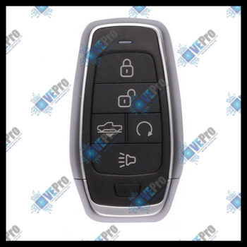 Autel Universal 5-Button IKEY – Programmable Smart Key (Lock, Unlock, Air Suspension, Remote Start, Panic)