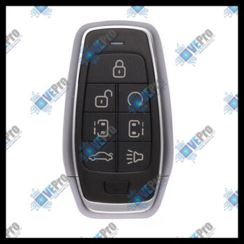 Autel Universal 7-Button IKEY – Programmable Smart Key (Lock, Unlock, Remote Start, Left Door, Right Door, Trunk, Panic)