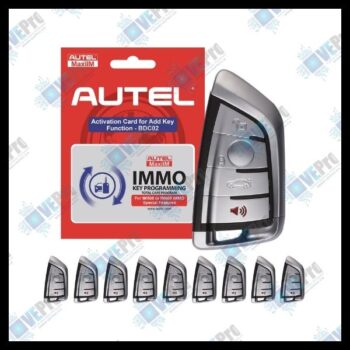 Autel IKEYBRAZ4T Bundle – IMMO1YRUP Software + 10 BMW-Style 4-Button IKEY Smart Keys