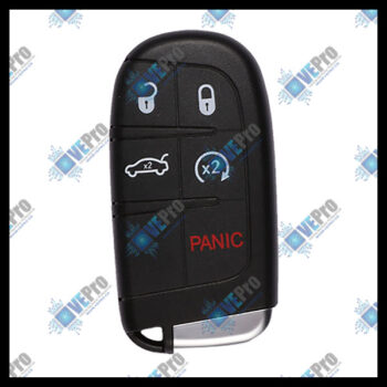 Autel 5-Button Chrysler/Dodge-Style IKEY – Programmable Smart Key for Chrysler and Dodge Vehicles