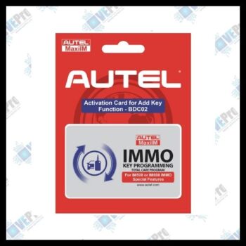 Autel IMMO1YRUP Software Upgrade Card – BMW G-Chassis "Add Key" Capability (1 Year)