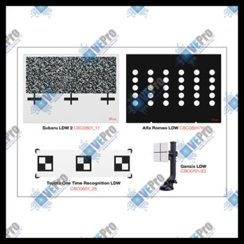 LDWTARGET3 Expansion Package for Autel ADAS System