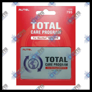 Autel MS906TS Total Care Program (TCP) Card – 1-Year Warranty & Software Subscription Extension