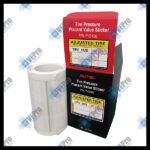 PVS100 Box of 100 Placard Value Stickers for Adjusted Tire Information – 2.5” x 1.75”