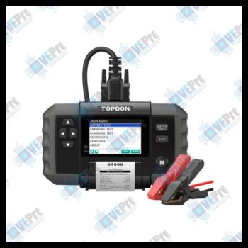 BT600 – Advanced 12V & 24V Battery Tester with Built-In Thermal Printer