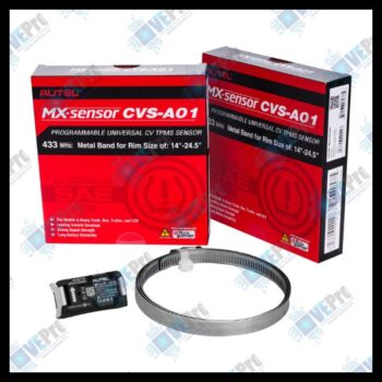 Autel MX-Sensor CVS-A01 Programmable TPMS Sensor for Commercial Vehicles – 433MHz (Part #300170)