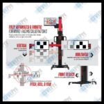 Autel MaxiSYS IA1000TDT – Robotic Alignment & ADAS Calibration System with Ultra S2 Tablet + Digital LDW Target Kit