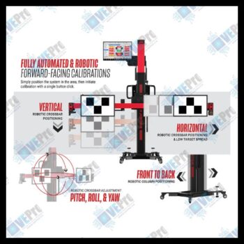 Autel MaxiSYS IA1000TDT – Robotic Alignment & ADAS Calibration System with Ultra S2 Tablet + Digital LDW Target Kit