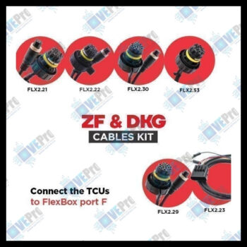 Kit Cable TCU ZF (6HP / 8HP) – DKG | FLEX FLK06B TCU Cable Kit